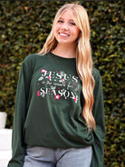 Jesus is The Reason Long Sleeve - Be You Boutique