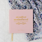 Decorative home accessory featuring inspiring "Steadfast Motherhood" message from THE DAILY GRACE CO for 60 days of spiritual reflection.