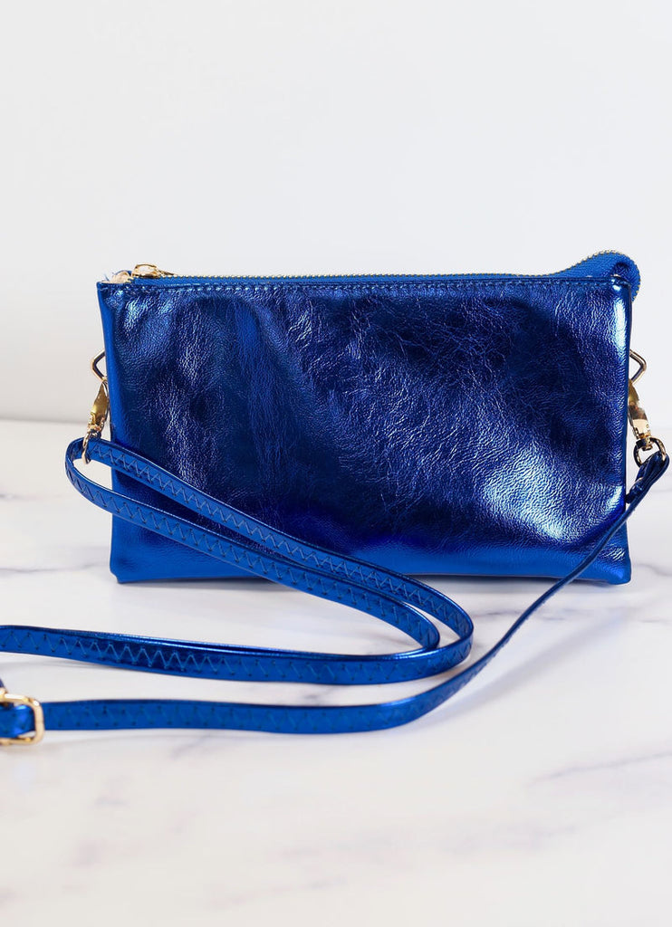 Caroline Hill Liz Custom Collection Crossbody Metallic Bag - Be You Boutique