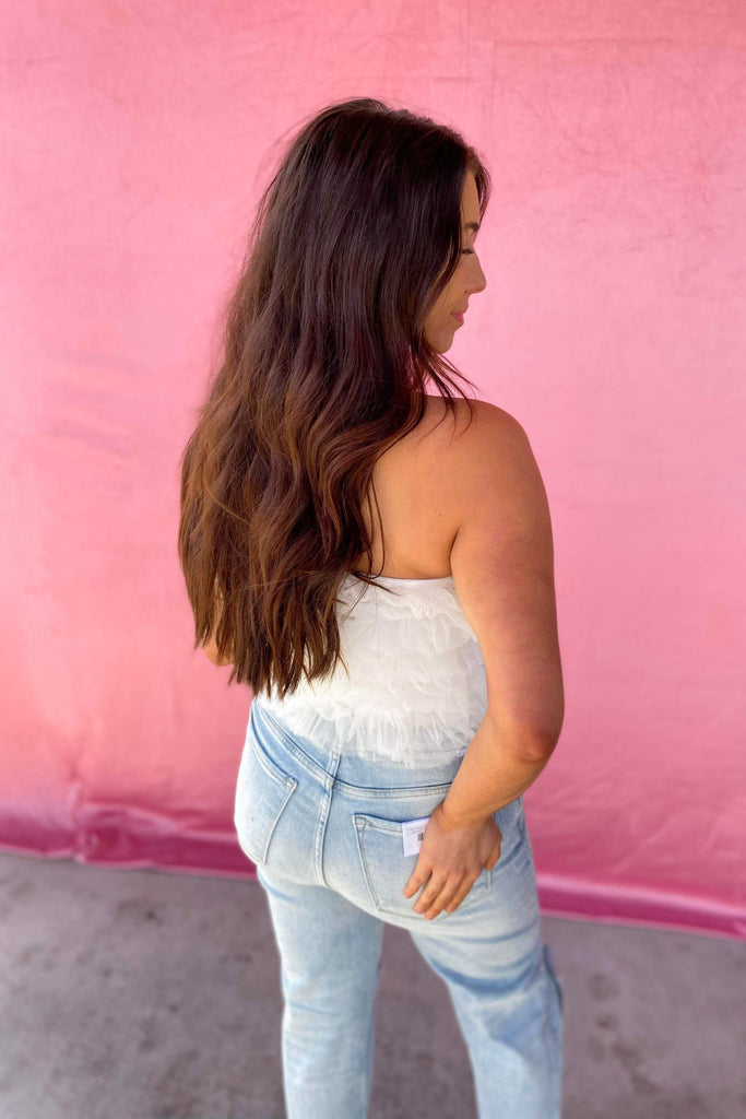 Tully Tulle Strapless Top - Be You Boutique
