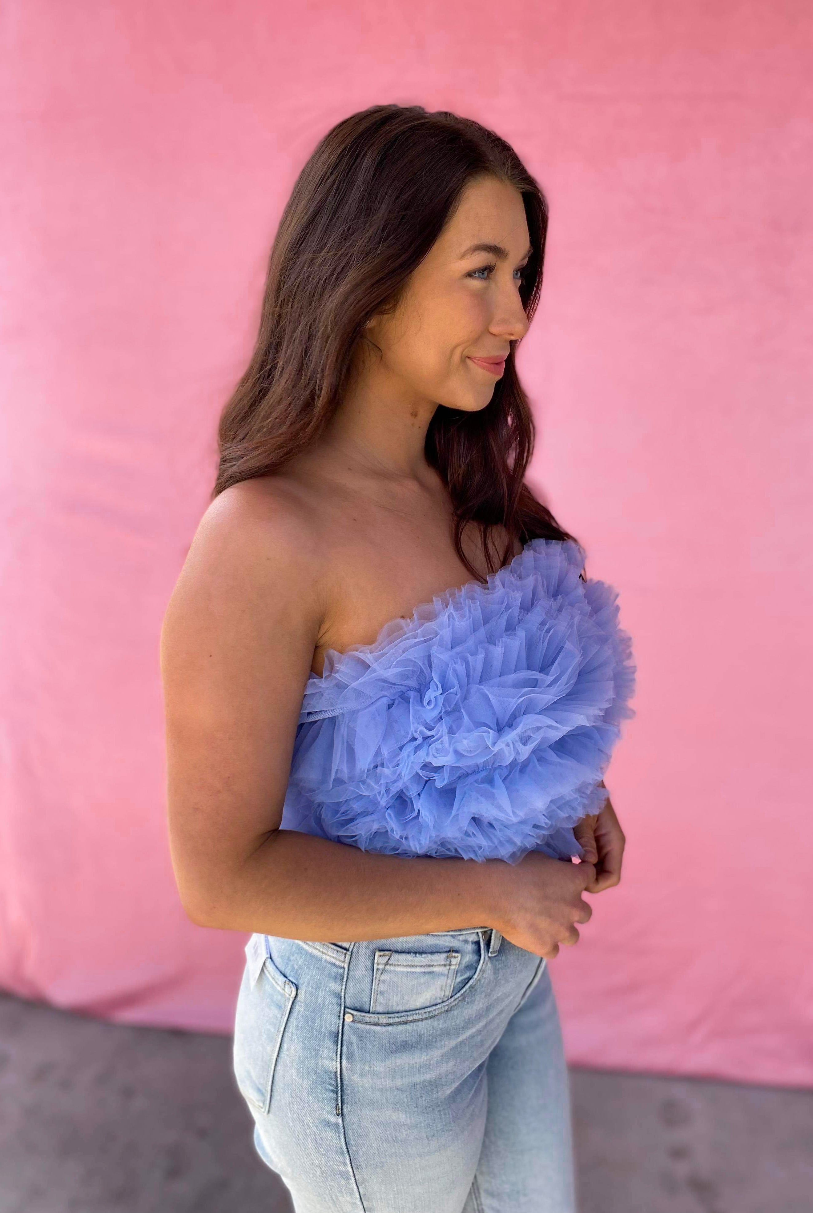 Tully Tulle Strapless Top - Be You Boutique