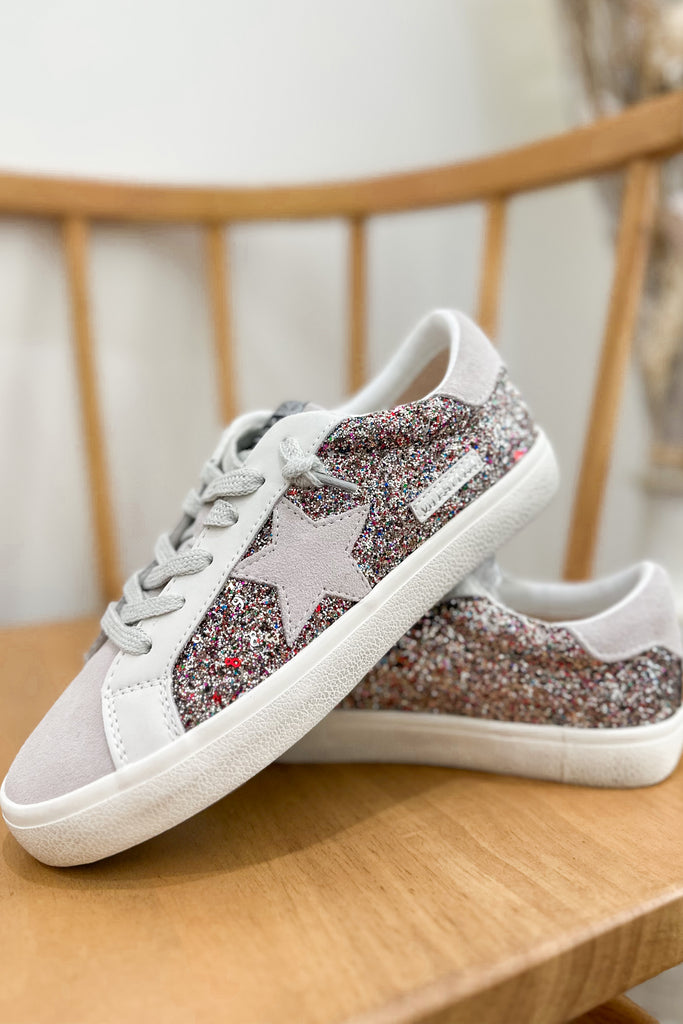 Vintage Havana Flair Multi Glitter Star Sneakers - Be You Boutique