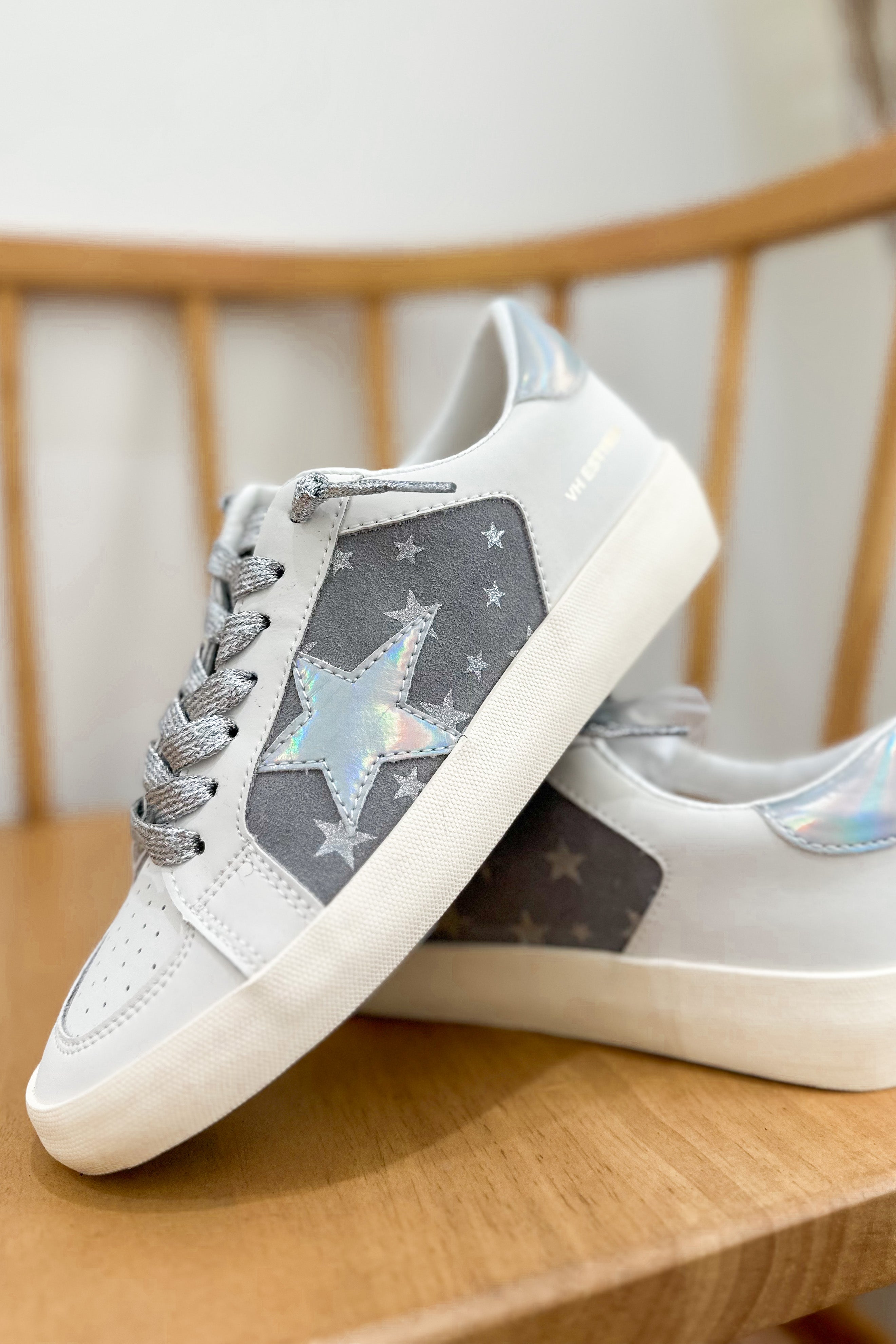 Vintage Havana Reflex Holographic Star Low Top Sneakers FINAL SALE