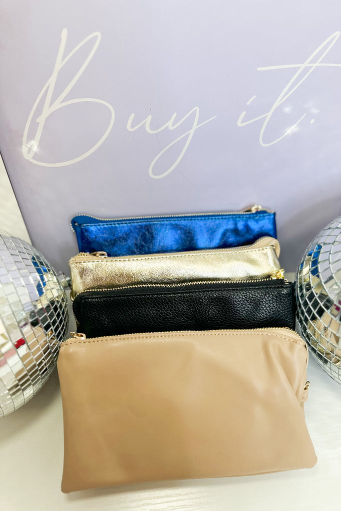 Caroline Hill Liz Custom Collection Crossbody Metallic Bag - Be You Boutique