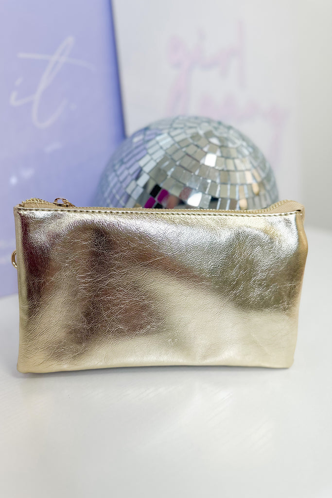 Caroline Hill Liz Custom Collection Crossbody Metallic Bag - Be You Boutique