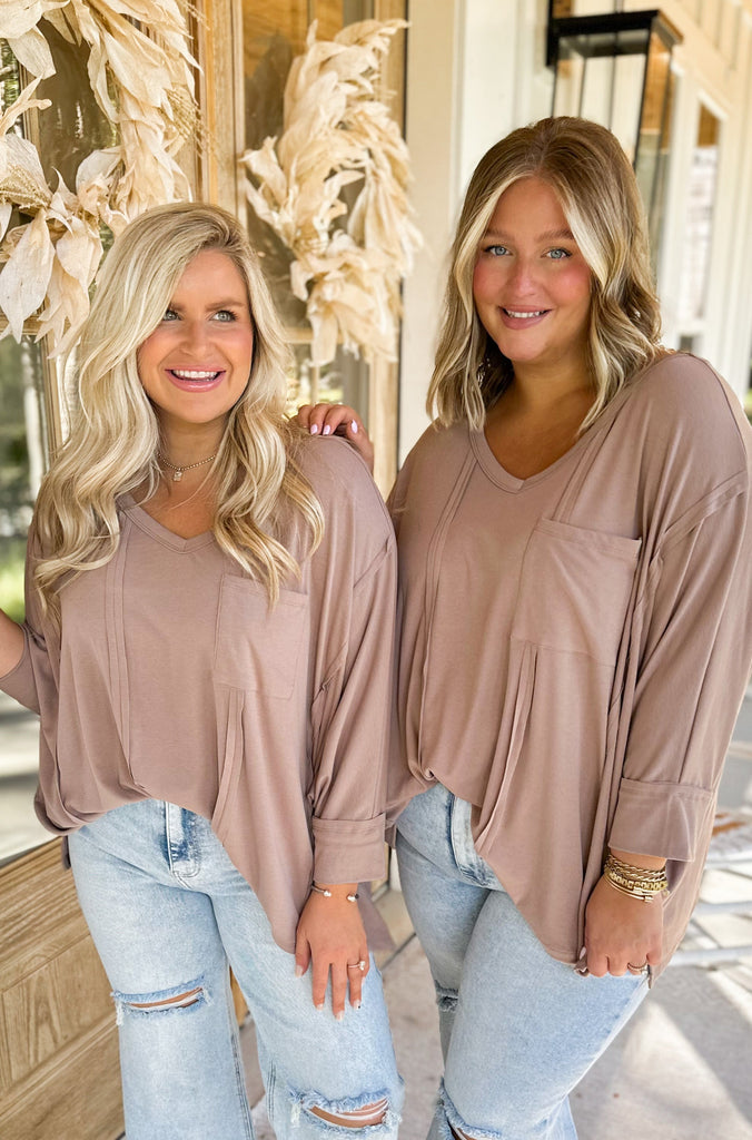 Sawyer Oversized 3 Quarter Sleeve Fun Poncho Knit Top - Be You Boutique