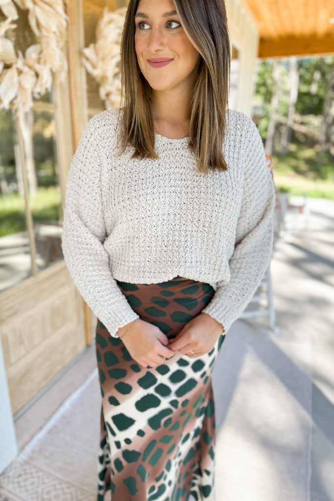 Jason Spotted Maxi Skirt - Be You Boutique