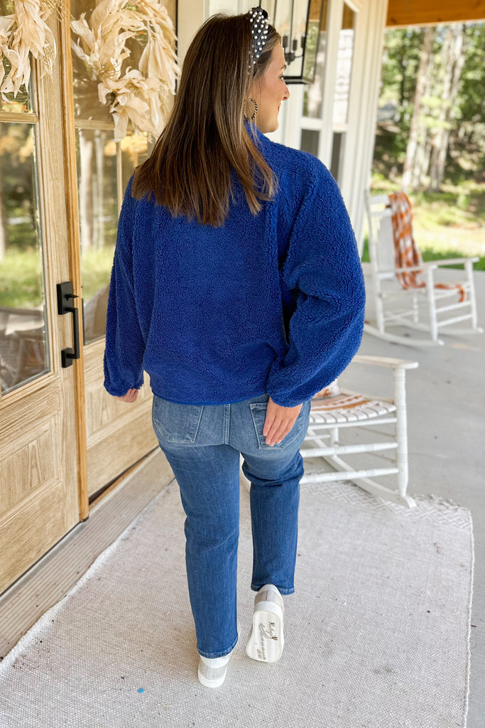 Arlo Solid Snap Button Fleece Jacket - Be You Boutique