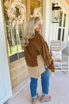 Fall 2023 Melvin High Low Color Block Corduroy Jacket - Be You Boutique