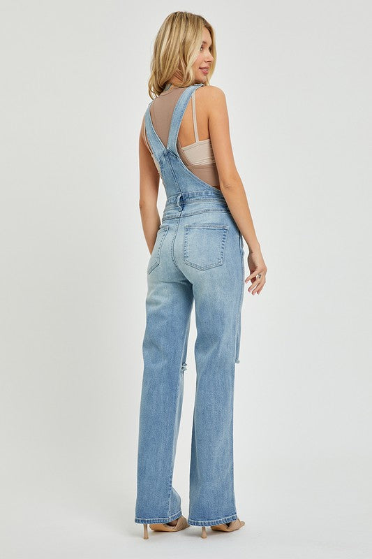 Risen Samuel Straight Leg Overalls - Be You Boutique