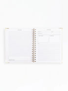 Interior of Mary Square Sermon Notes Journal with lined pages for sermon recording and reflection.