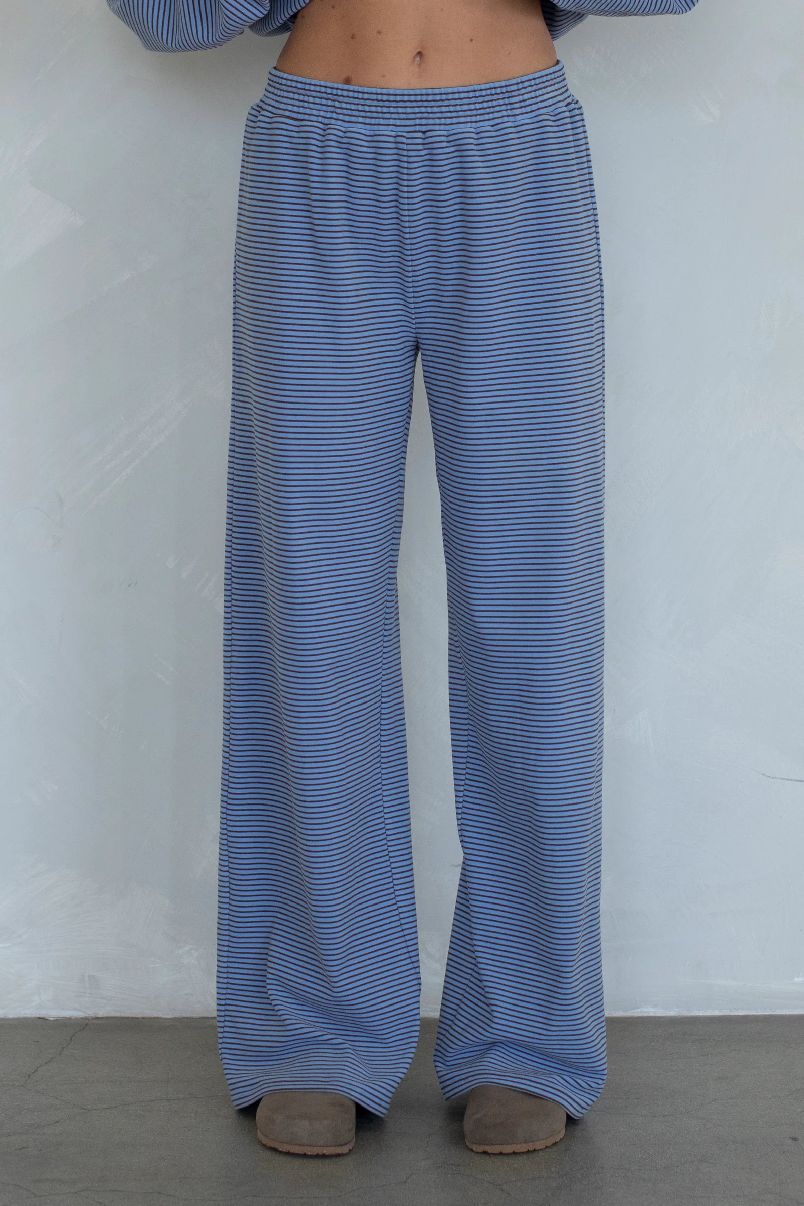 Ella Striped Long Pant - Be You Boutique