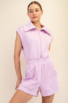 Wren Scuba Luxe Sleeveless Romper - Be You Boutique
