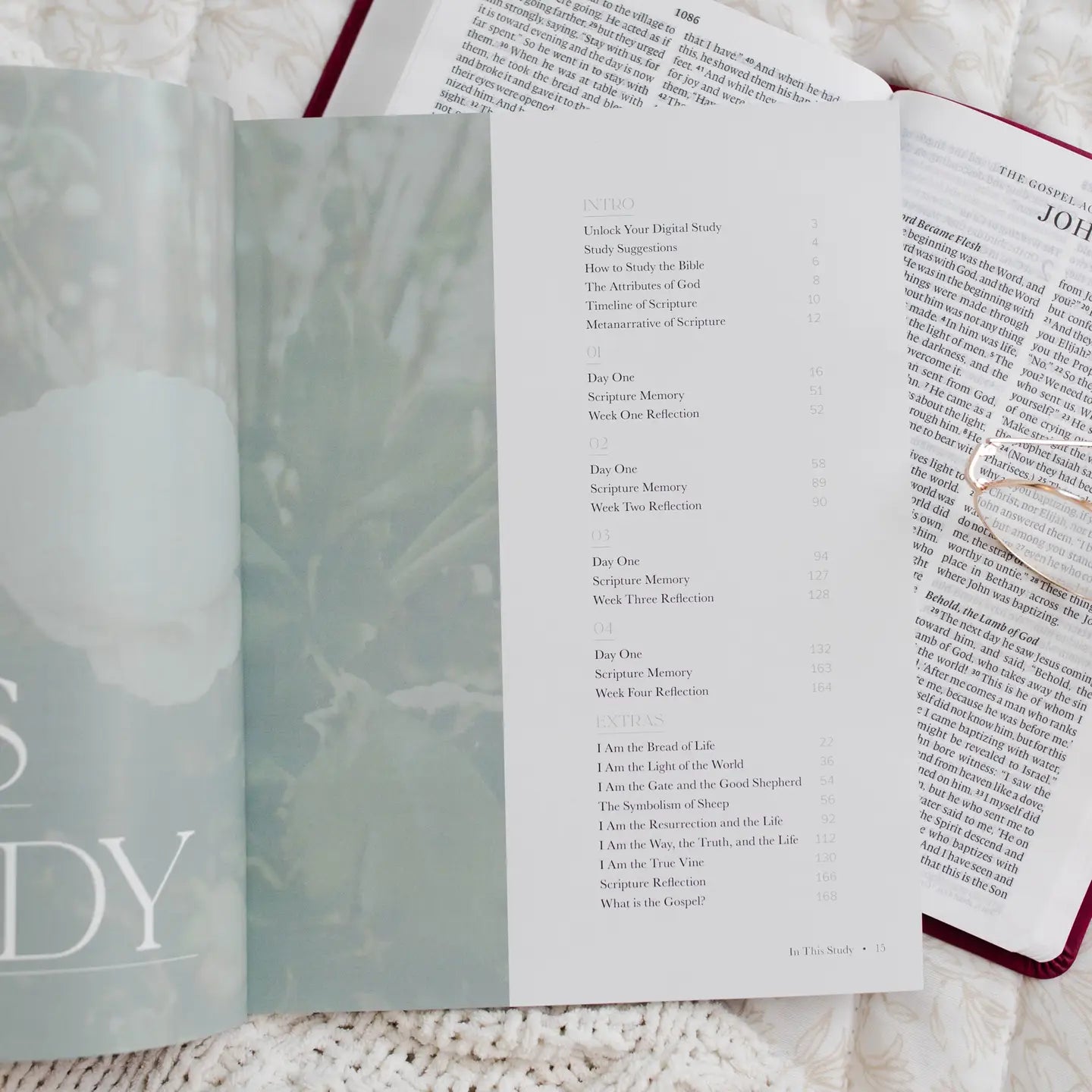 I Am Bible Study 307 Home Accessories by THE DAILY GRACE CO, featuring a decorative spiritual-themed design for home decor.