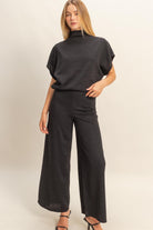 Lauren Wide Leg Lounge Pant Set - Be You Boutique