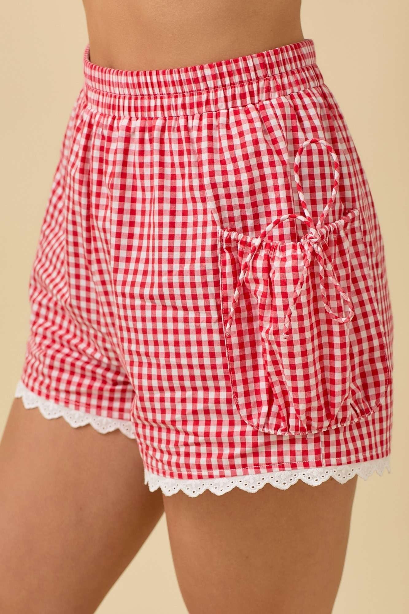 Abraham Gingham Boxer Short - Be You Boutique