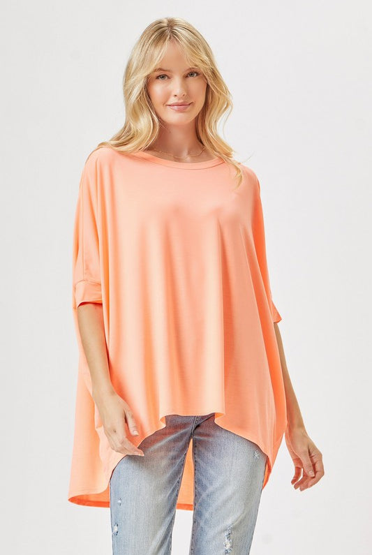 Nelly Wrinkle Free Tunic Top - Be You Boutique