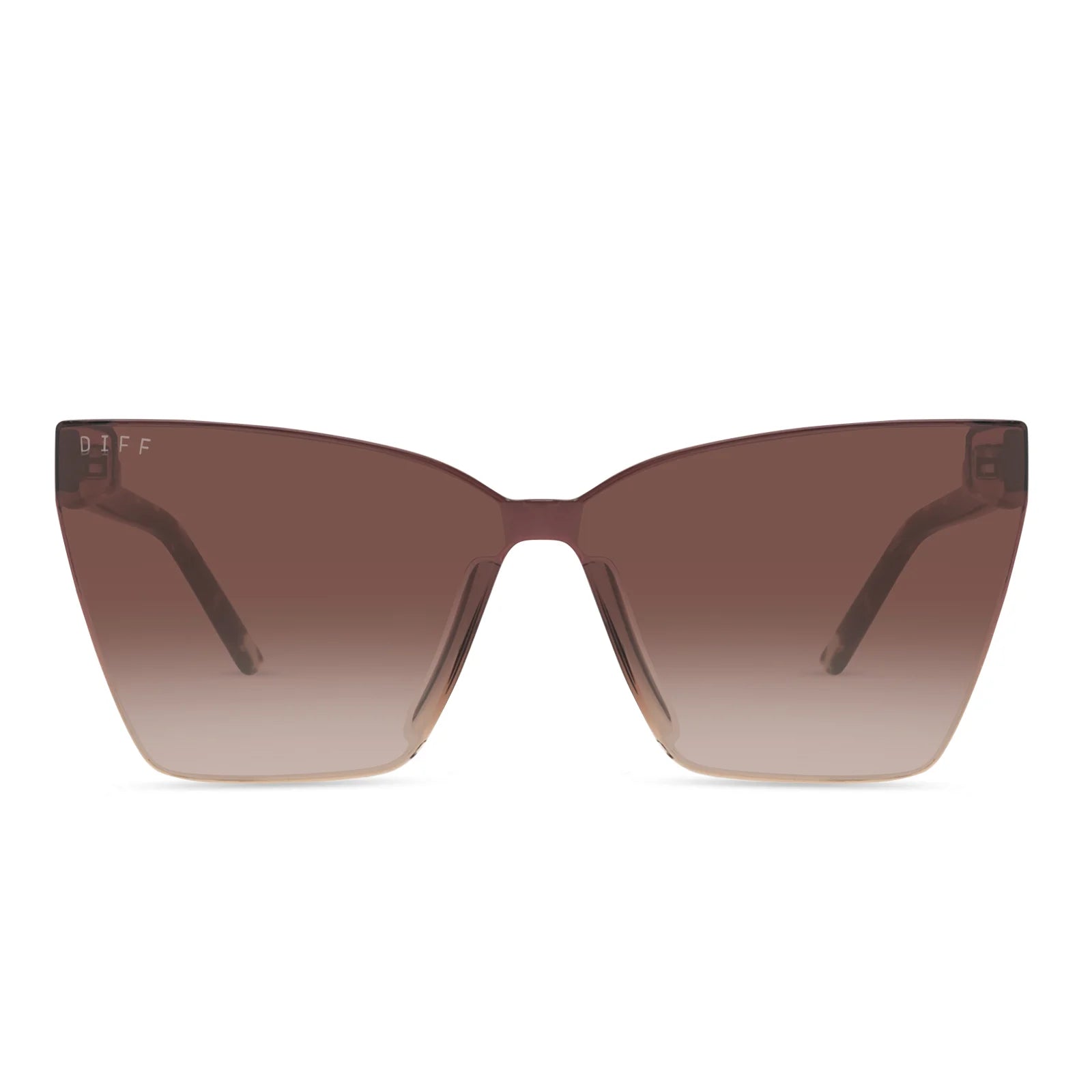 DIFF Goldie Espresso Tortoise Brown Gradient Sunglasses - Be You Boutique