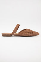 Soda Eladio Raffia Slip On Mule - Be You Boutique
