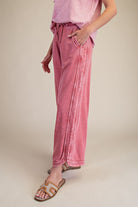 Cooper Washed Terry Knit Pant - Be You Boutique