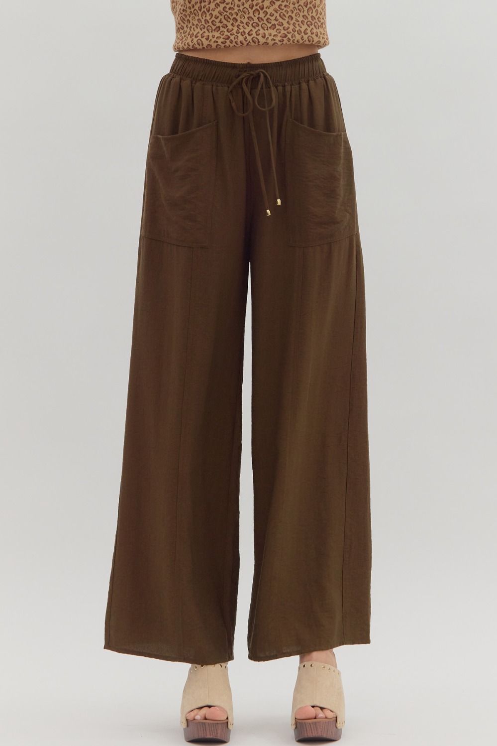 Leroy High Waist Wide Leg Pant - Be You Boutique