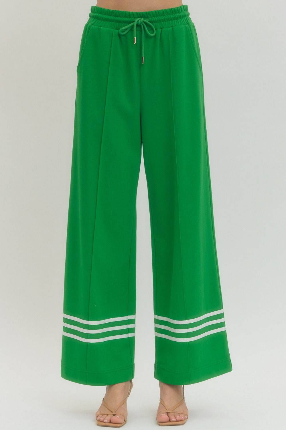 Francine Wide Leg Casual Pant - Be You Boutique