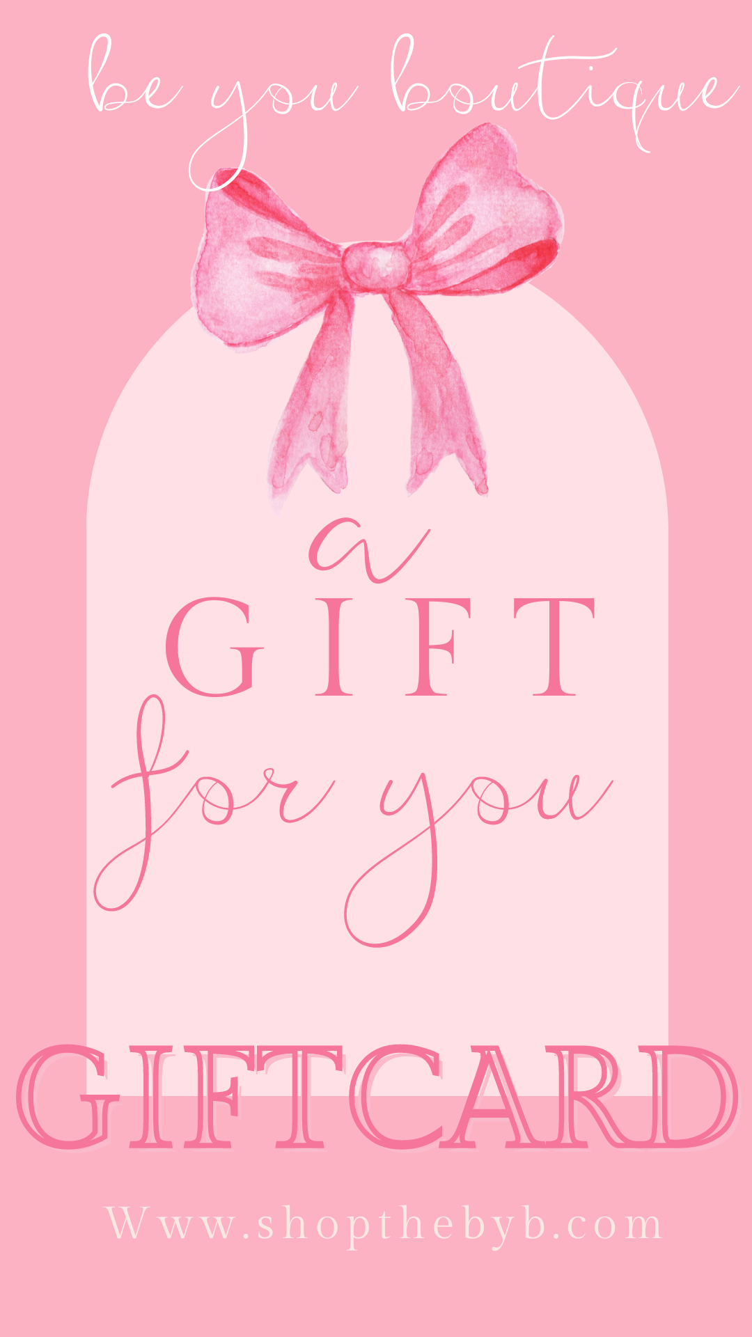 Gift Card - Be You Boutique