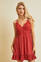 Blair Lace Detail Flare Dress - Be You Boutique