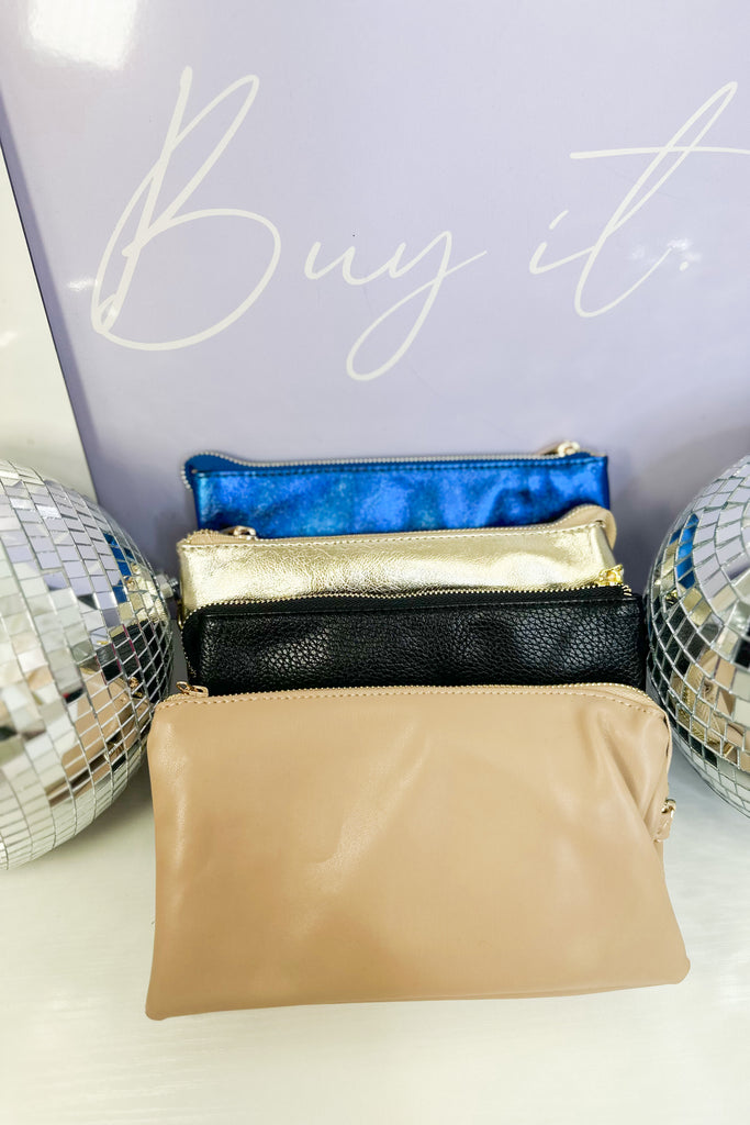 Caroline Hill Liz Custom Collection Crossbody Metallic Bag - Be You Boutique