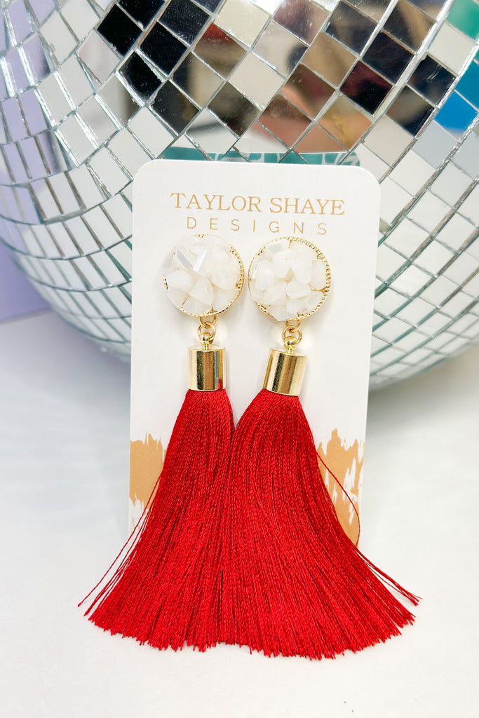 Taylor Shaye Honor Tassels Earrings - Be You Boutique
