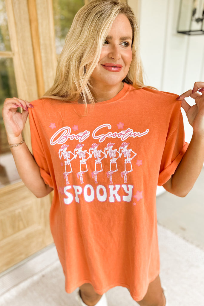 Boot Scootin' Spooky Short Sleeve Graphic Tee - Be You Boutique