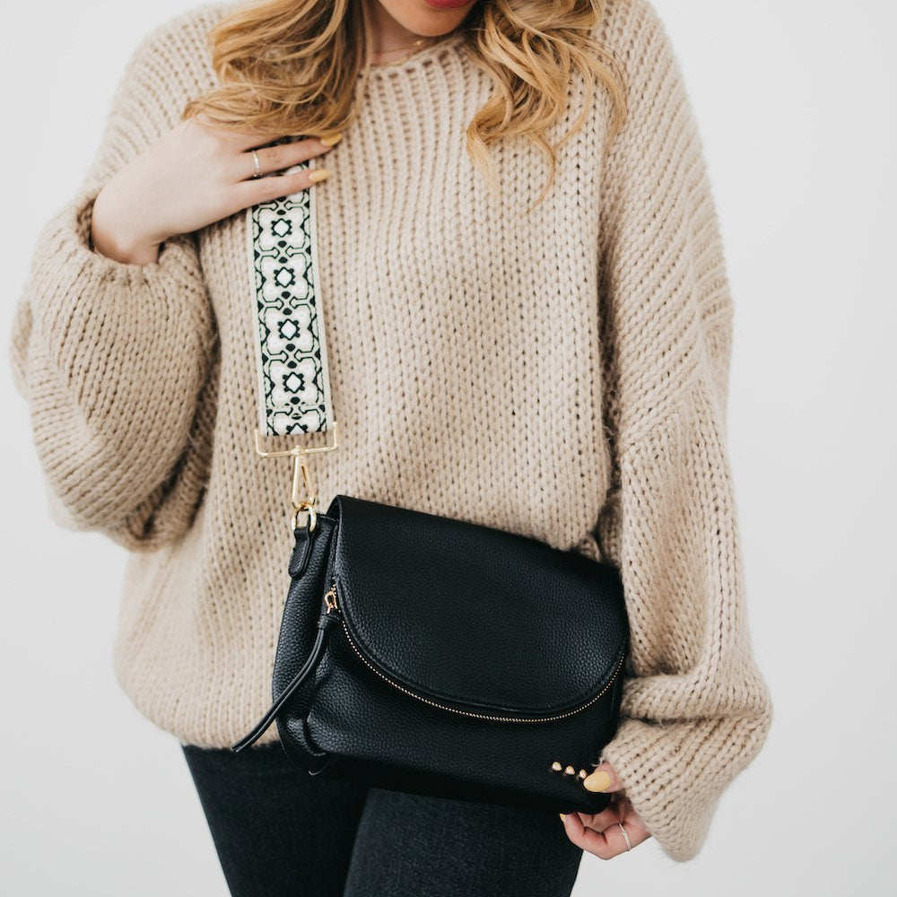 Samara Saddle Bag ~ Brown - Be You Boutique