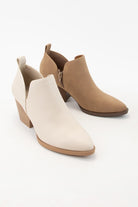 Sectory Latte Ankle Dress Bootie - Be You Boutique