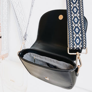 Serenity Saddle Bag ~ Black - Be You Boutique