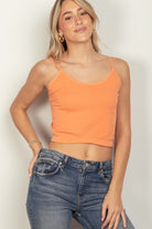 Holly Soft Stretchy Double Strap Slim Fit Tank Top - Be You Boutique