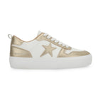 Vintage Havana Aura 3 Washed Gold Wedged Mid Top Sneaker - Be You Boutique