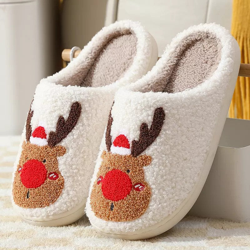 Christmas Time Comfy Slippers - Be You Boutique