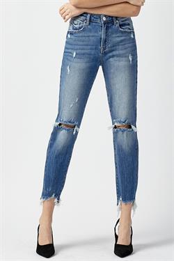 Risen Austin Mid Rise Boyfriend Jeans - Be You Boutique