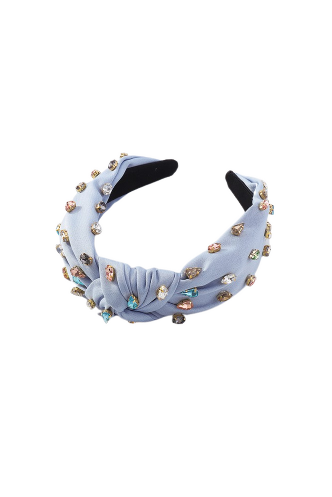 Marnie Rhinestone and Velvet Headband - Be You Boutique