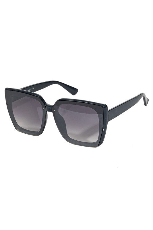 Ollie Oversized Thick Frame Square Fashion Sunglasses - Be You Boutique