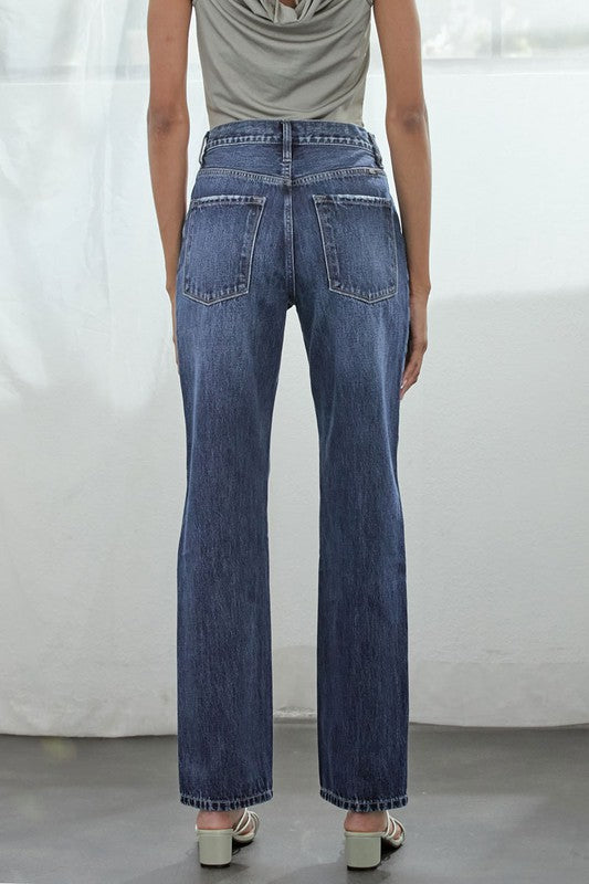 Kancan Dixon Ultra High Rise 90s Boyfriend Fit Jeans - Be You Boutique