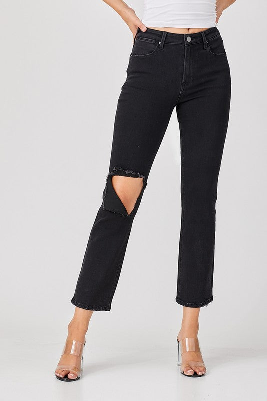 Risen Michael Relaxed Distressed Denim Jeans - Be You Boutique