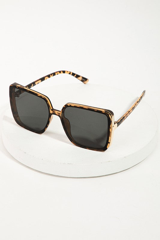 Sunshine Square Frame Sunglasses - Be You Boutique