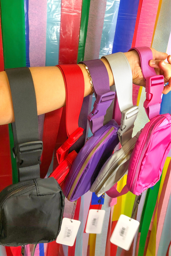 Nina Crossbody Nylon Belt Bag - Multi Colors - Be You Boutique