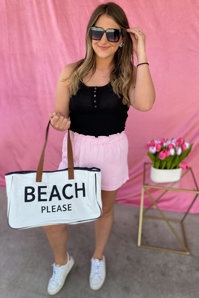 Brandon Ribbed Button Tank Top - Be You Boutique