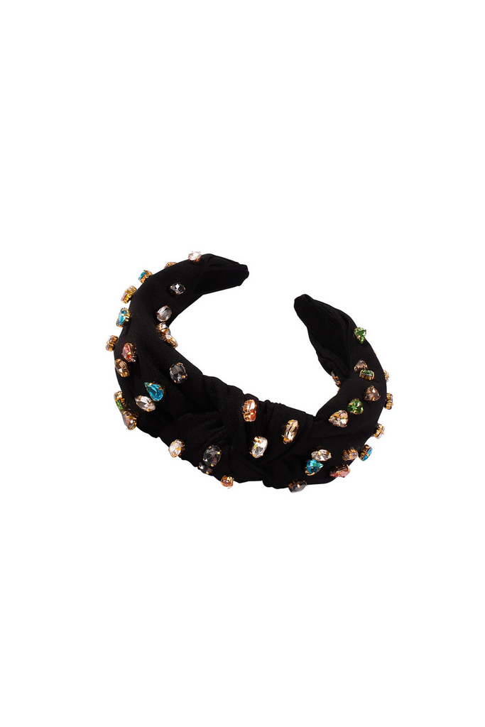 Marnie Rhinestone and Velvet Headband - Be You Boutique