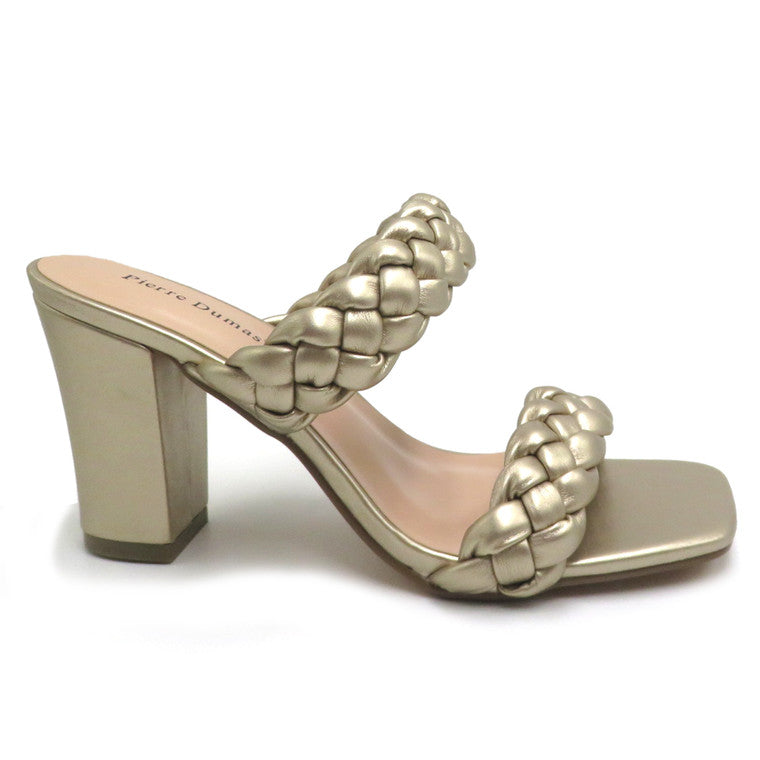 Ariana Braided Strap Heeled Sandal - Be You Boutique