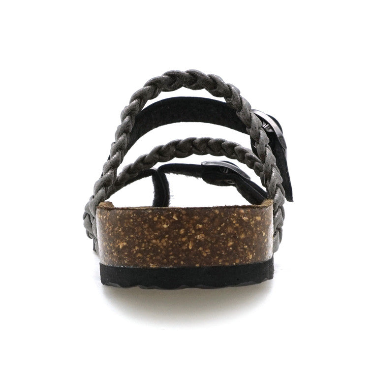 Bork Comfort Footbed Braid Detail Sandal - Be You Boutique