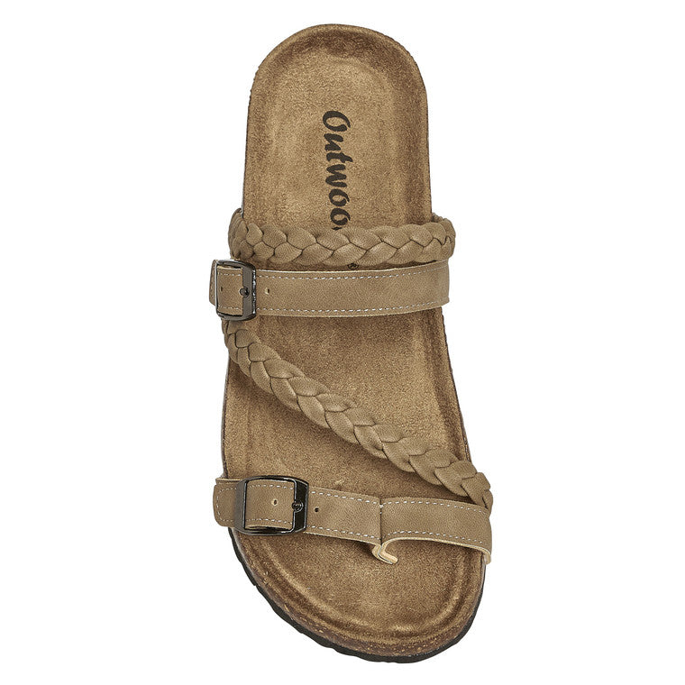 Bork Comfort Footbed Braid Detail Sandal - Be You Boutique