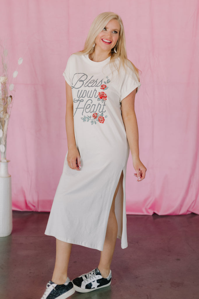 Bless Your Heart Maxi Dress - Be You Boutique